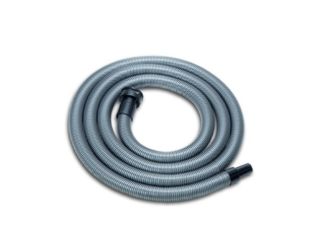 Ø35 500公分長高韌性防爆耐磨PVC材質太空軟管 (銀色)(含子母接頭)